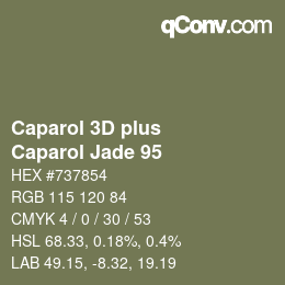 カラーコード: Caparol 3D plus - Caparol Jade 95 | qconv.com