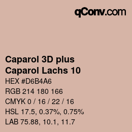 Color code: Caparol 3D plus - Caparol Lachs 10 | qconv.com