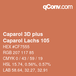 Color code: Caparol 3D plus - Caparol Lachs 105 | qconv.com