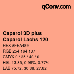Farbcode: Caparol 3D plus - Caparol Lachs 120 | qconv.com