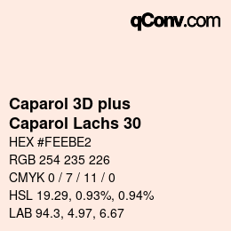 カラーコード: Caparol 3D plus - Caparol Lachs 30 | qconv.com