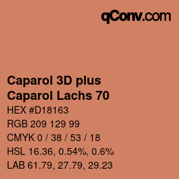 カラーコード: Caparol 3D plus - Caparol Lachs 70 | qconv.com