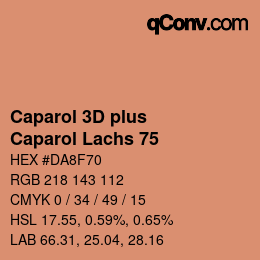カラーコード: Caparol 3D plus - Caparol Lachs 75 | qconv.com