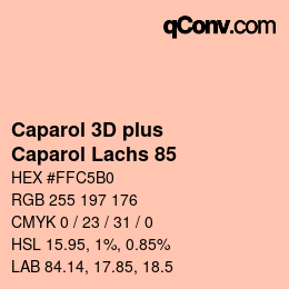 Color code: Caparol 3D plus - Caparol Lachs 85 | qconv.com