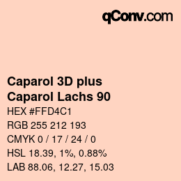 Color code: Caparol 3D plus - Caparol Lachs 90 | qconv.com