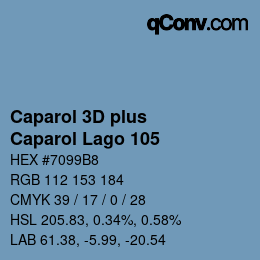 Color code: Caparol 3D plus - Caparol Lago 105 | qconv.com