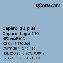 カラーコード: Caparol 3D plus - Caparol Lago 110 | qconv.com