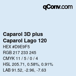 カラーコード: Caparol 3D plus - Caparol Lago 120 | qconv.com