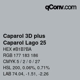 Color code: Caparol 3D plus - Caparol Lago 25 | qconv.com