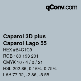 カラーコード: Caparol 3D plus - Caparol Lago 55 | qconv.com