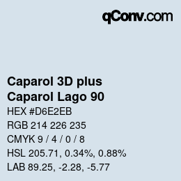 カラーコード: Caparol 3D plus - Caparol Lago 90 | qconv.com