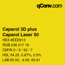 カラーコード: Caparol 3D plus - Caparol Laser 50 | qconv.com