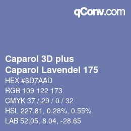 Farbcode: Caparol 3D plus - Caparol Lavendel 175 | qconv.com