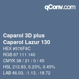 カラーコード: Caparol 3D plus - Caparol Lazur 130 | qconv.com
