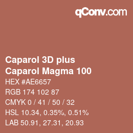 Color code: Caparol 3D plus - Caparol Magma 100 | qconv.com