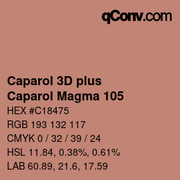 Farbcode: Caparol 3D plus - Caparol Magma 105 | qconv.com