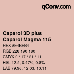 Color code: Caparol 3D plus - Caparol Magma 115 | qconv.com