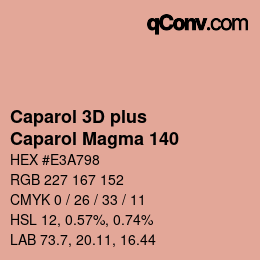 Color code: Caparol 3D plus - Caparol Magma 140 | qconv.com