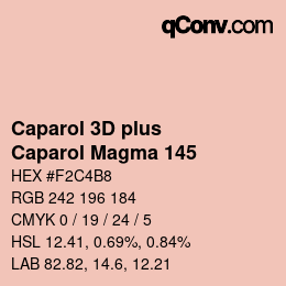 Color code: Caparol 3D plus - Caparol Magma 145 | qconv.com