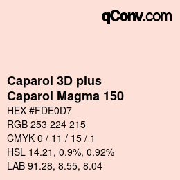 Farbcode: Caparol 3D plus - Caparol Magma 150 | qconv.com