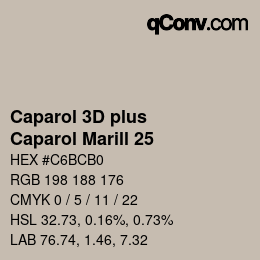 Farbcode: Caparol 3D plus - Caparol Marill 25 | qconv.com