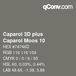 Farbcode: Caparol 3D plus - Caparol Moos 10 | qconv.com