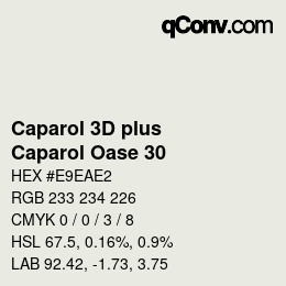 カラーコード: Caparol 3D plus - Caparol Oase 30 | qconv.com