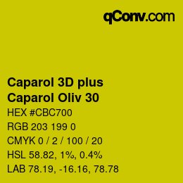 Color code: Caparol 3D plus - Caparol Oliv 30 | qconv.com