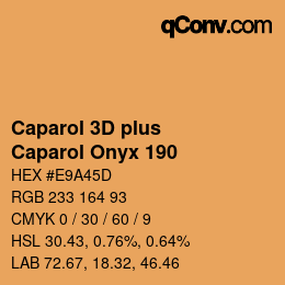 Código de color: Caparol 3D plus - Caparol Onyx 190 | qconv.com