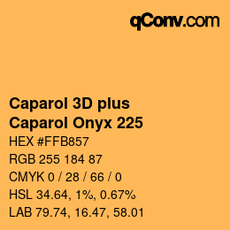 Color code: Caparol 3D plus - Caparol Onyx 225 | qconv.com