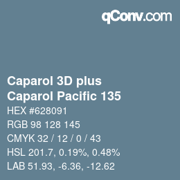 カラーコード: Caparol 3D plus - Caparol Pacific 135 | qconv.com