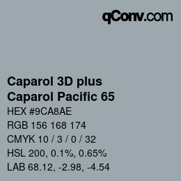 Color code: Caparol 3D plus - Caparol Pacific 65 | qconv.com