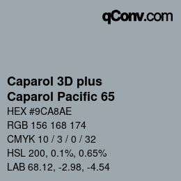 カラーコード: Caparol 3D plus - Caparol Pacific 65 | qconv.com