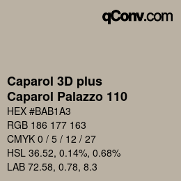 カラーコード: Caparol 3D plus - Caparol Palazzo 110 | qconv.com