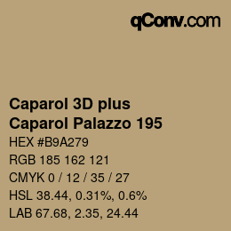 Farbcode: Caparol 3D plus - Caparol Palazzo 195 | qconv.com