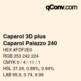 カラーコード: Caparol 3D plus - Caparol Palazzo 240 | qconv.com