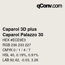 Farbcode: Caparol 3D plus - Caparol Palazzo 30 | qconv.com