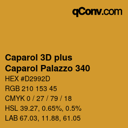 カラーコード: Caparol 3D plus - Caparol Palazzo 340 | qconv.com