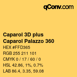 カラーコード: Caparol 3D plus - Caparol Palazzo 360 | qconv.com