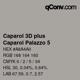 カラーコード: Caparol 3D plus - Caparol Palazzo 5 | qconv.com