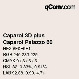 カラーコード: Caparol 3D plus - Caparol Palazzo 60 | qconv.com