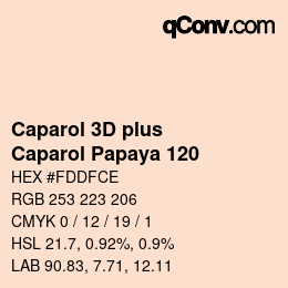 カラーコード: Caparol 3D plus - Caparol Papaya 120 | qconv.com