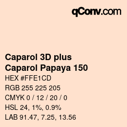 カラーコード: Caparol 3D plus - Caparol Papaya 150 | qconv.com