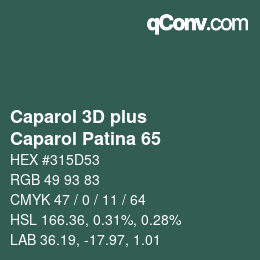 Farbcode: Caparol 3D plus - Caparol Patina 65 | qconv.com