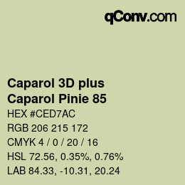 Farbcode: Caparol 3D plus - Caparol Pinie 85 | qconv.com