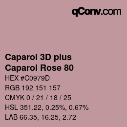 Farbcode: Caparol 3D plus - Caparol Rose 80 | qconv.com