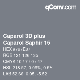 カラーコード: Caparol 3D plus - Caparol Saphir 15 | qconv.com