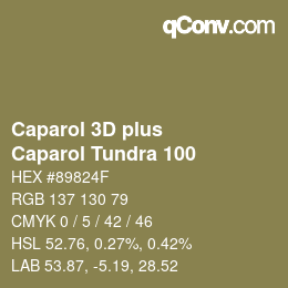 Farbcode: Caparol 3D plus - Caparol Tundra 100 | qconv.com