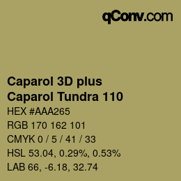 カラーコード: Caparol 3D plus - Caparol Tundra 110 | qconv.com