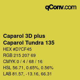 Color code: Caparol 3D plus - Caparol Tundra 135 | qconv.com